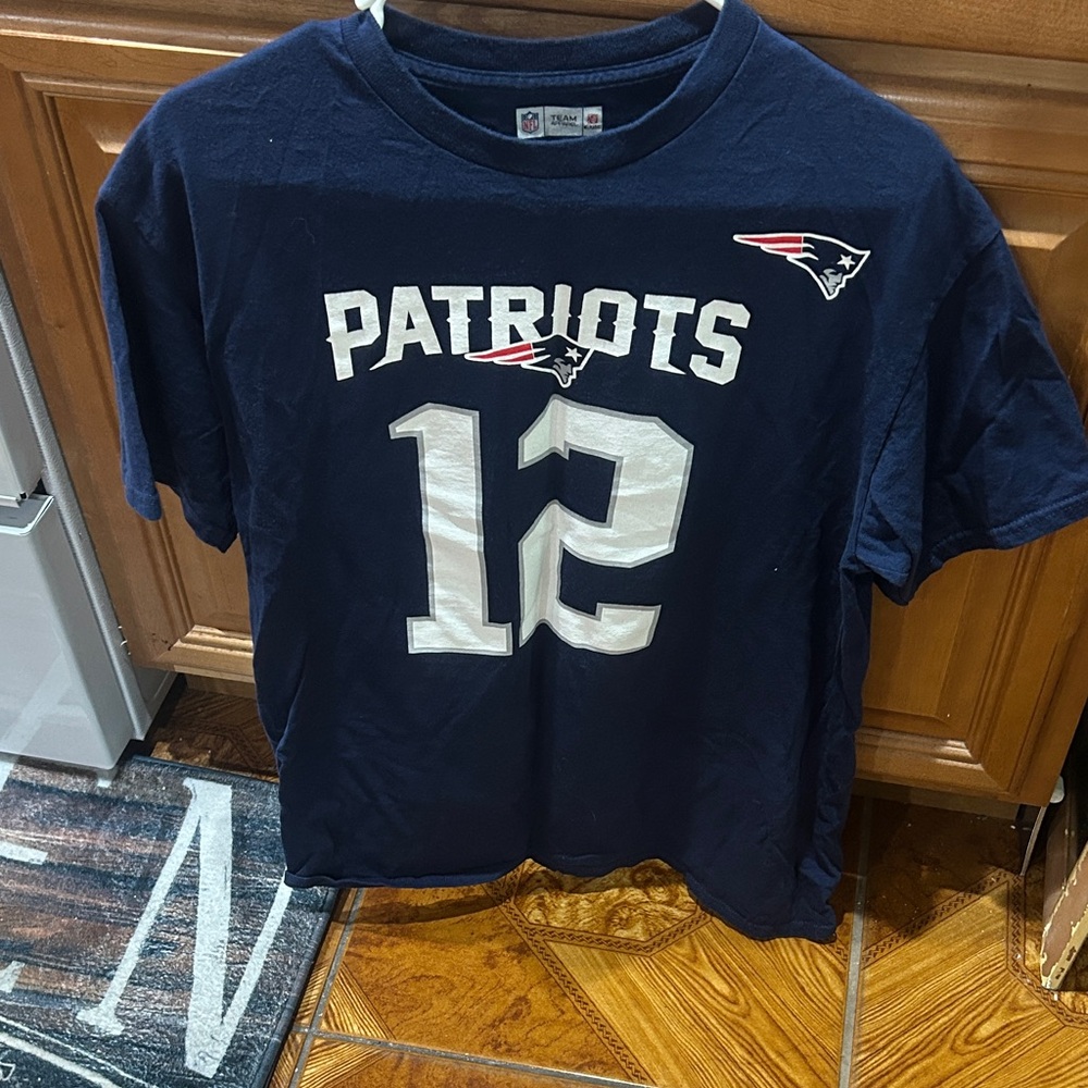 NFL Patriots Navy Blue Kids Tee